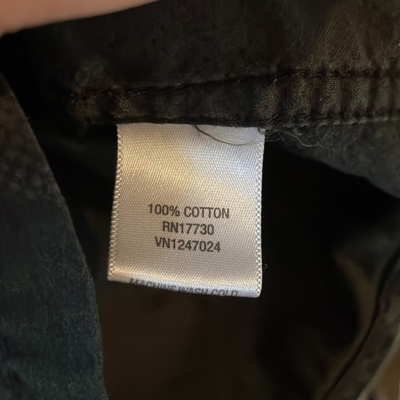 Mens Converse camo button up shirt Sz small - Picture 5 of 6